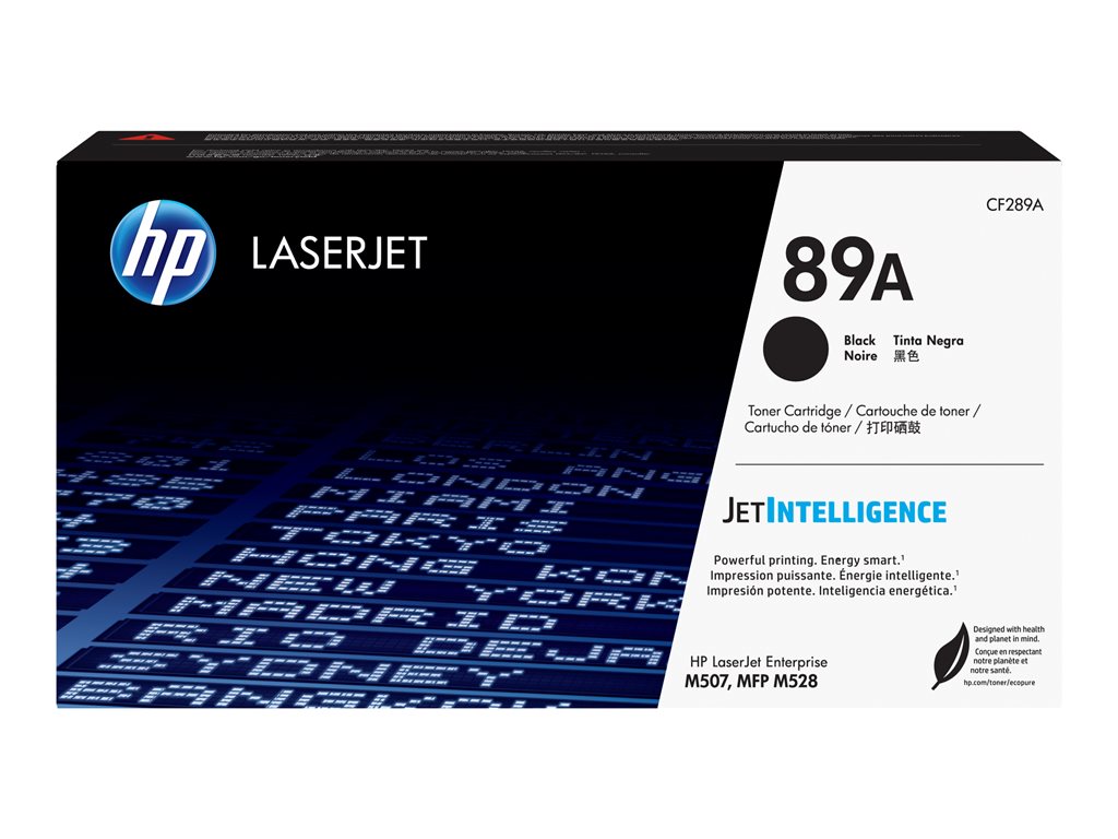 HP 89A - Schwarz - original - LaserJet - Tonerpatrone (CF289A) - für LaserJet Enterprise M507, MFP M528, LaserJet Enterprise Flow MFP M528